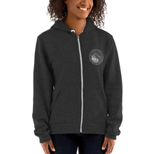 Load image into Gallery viewer, Santa Cruz Mountain Strong - Unisex Zipped Hoodie Sweater